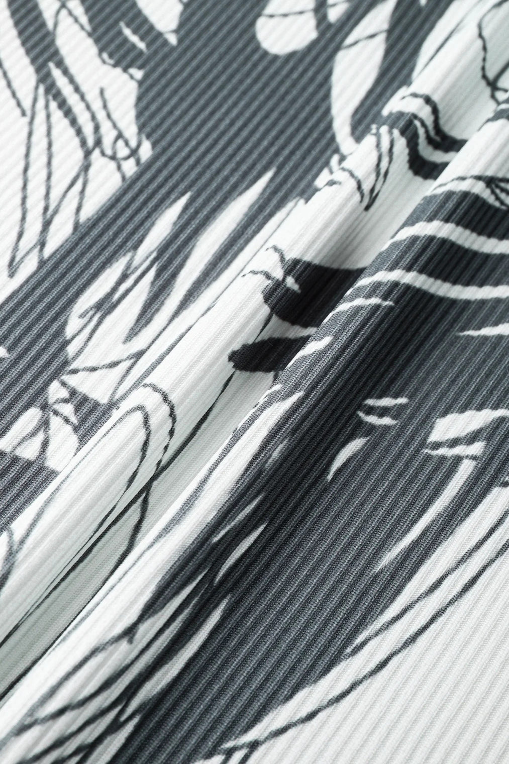 Casual Artistic Tee Mini Dress