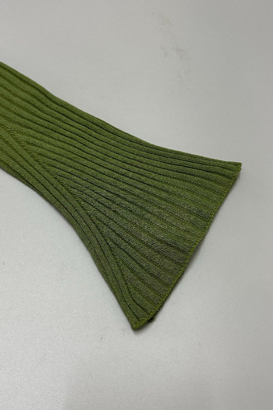 Chic Tie-Front Cropped Ribbed Knit Cardigan for Style