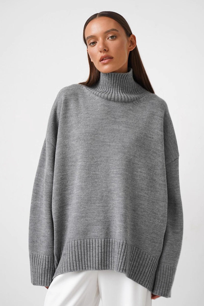 Oversized Turtleneck Sweater