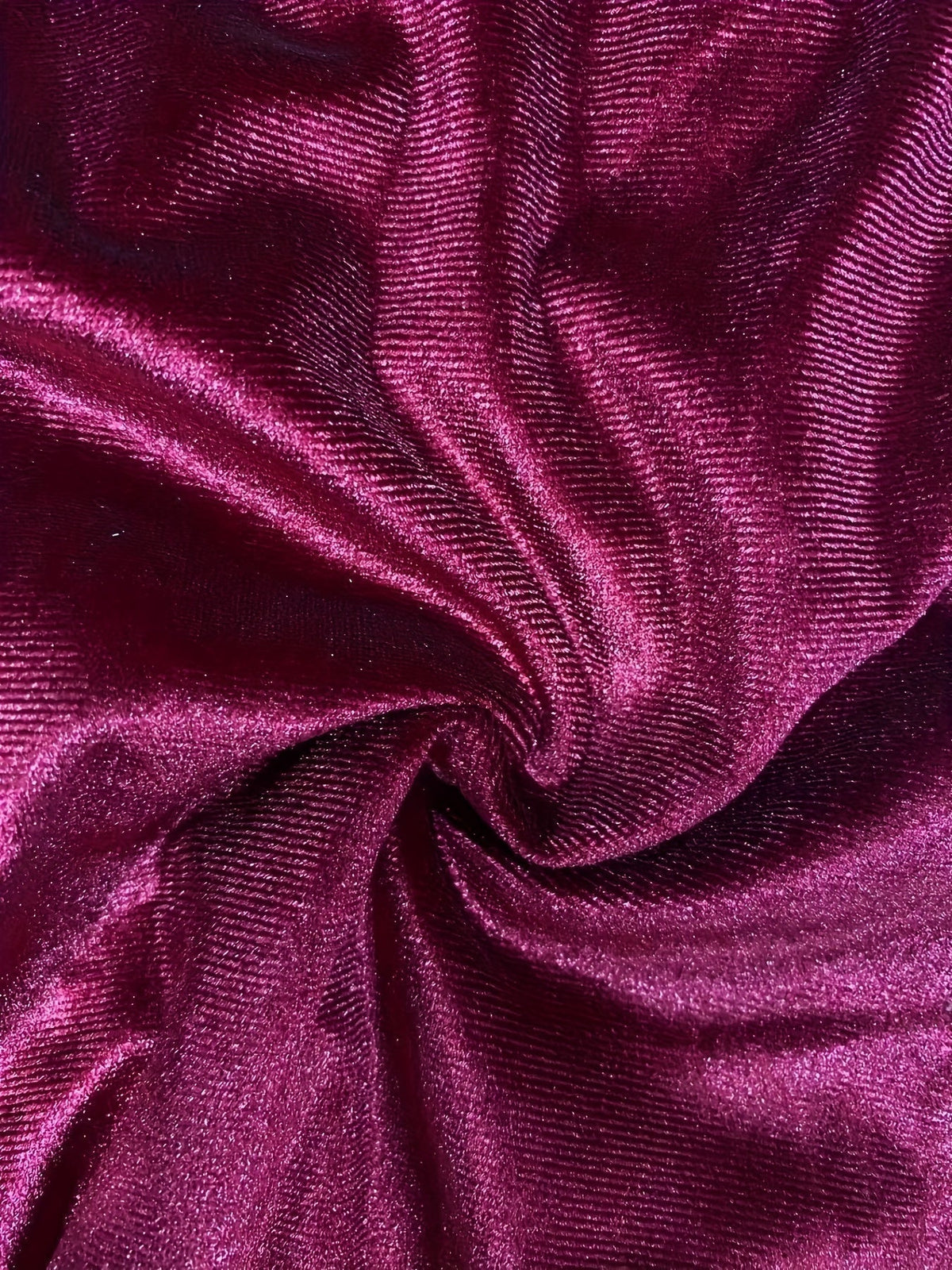 Velvet Spaghetti Strap Low Back High Split Bodycon Midi Cocktail Dress - View 4