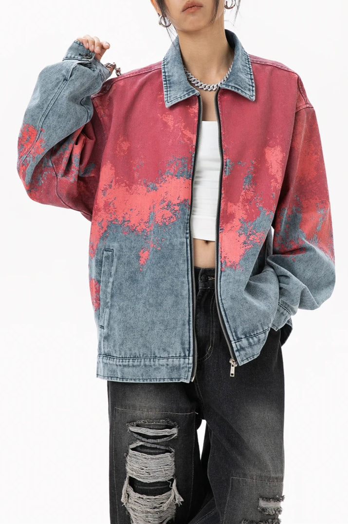 Casual Washed Denim Jacket