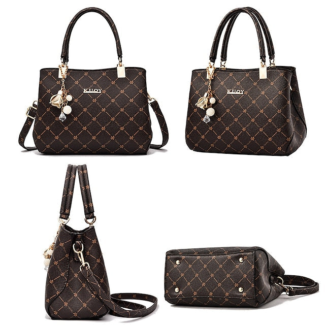 Men's PU Party Leather Bag Shoulder Handbag