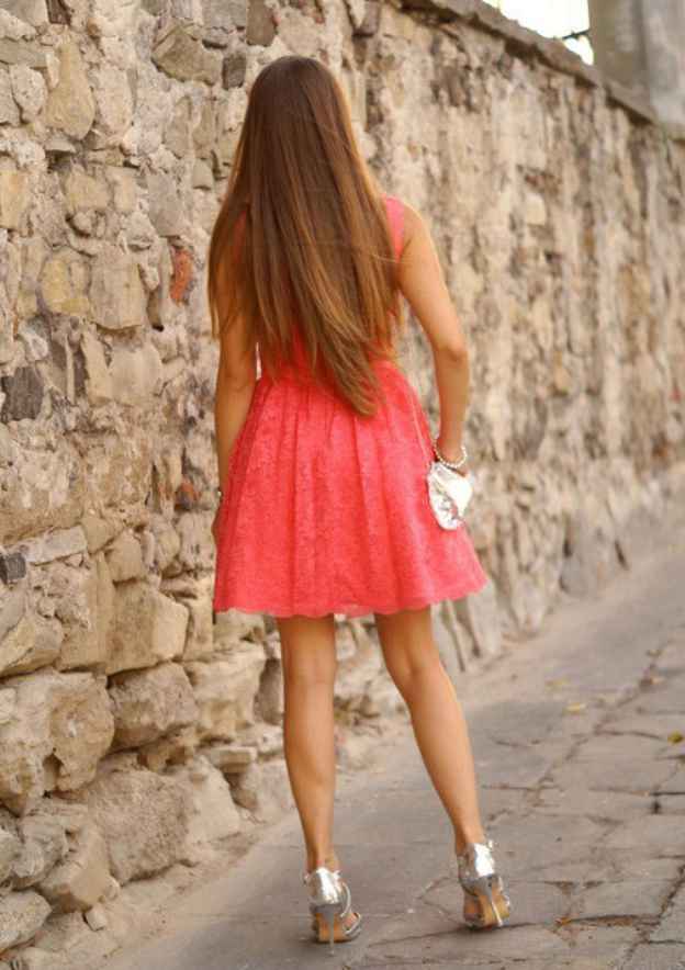 Elegant A-line Bateau Sleeveless Lace Homecoming Dress - Fashionpara