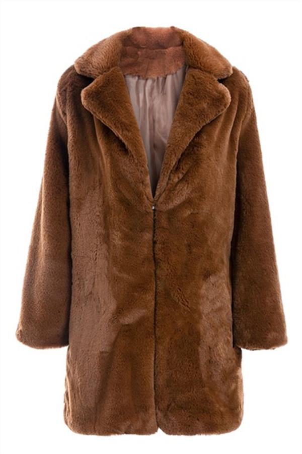 Chic Shaggy Faux Fur Teddy Coat for Luxurious Comfort