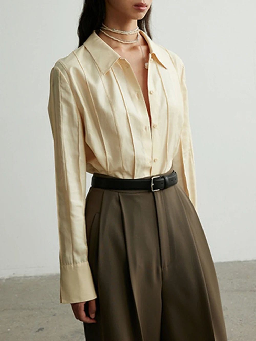 Single Breasted Blouse - Fashionpara