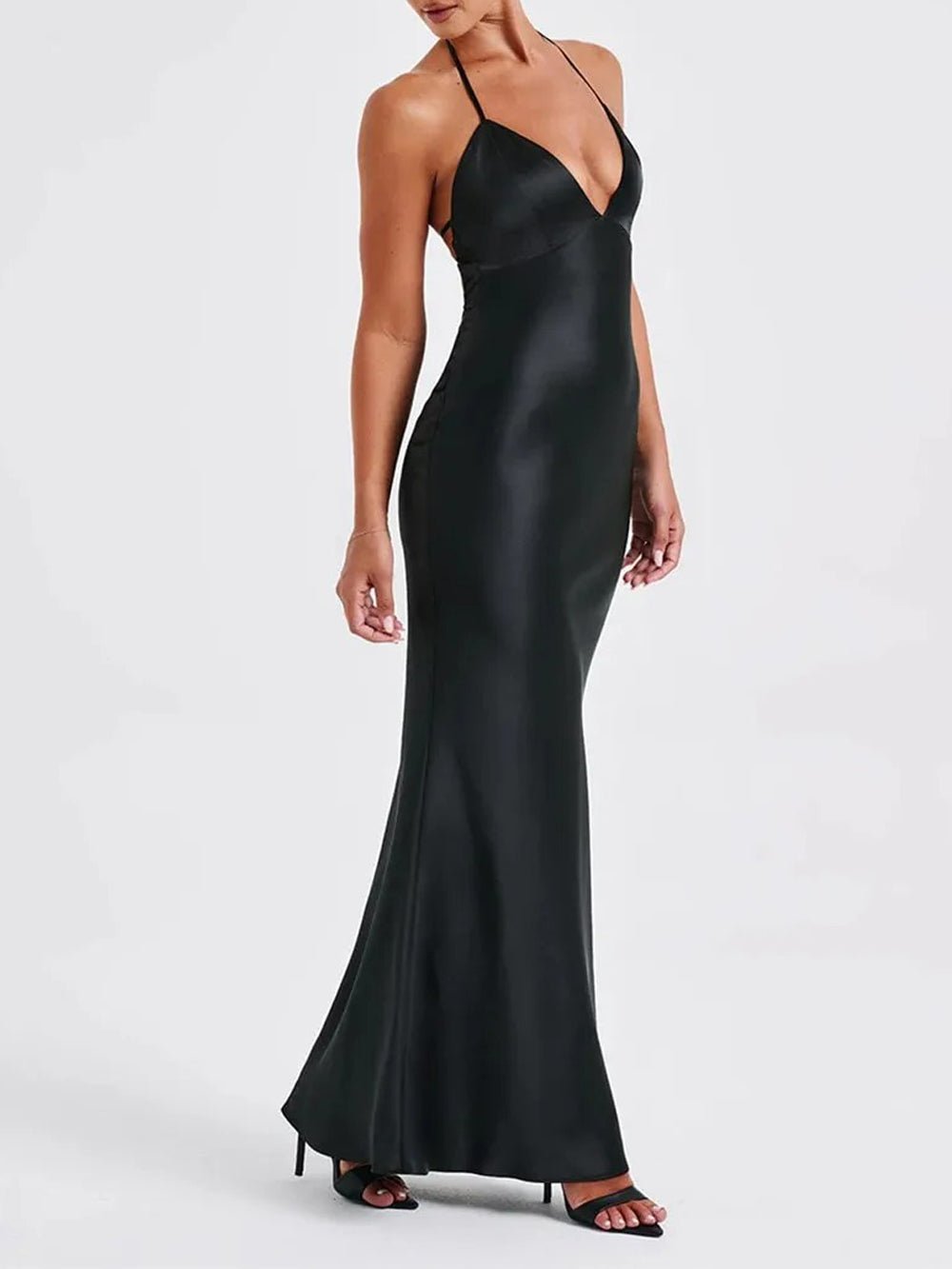 Bodycon Backless Maxi - Fashionpara