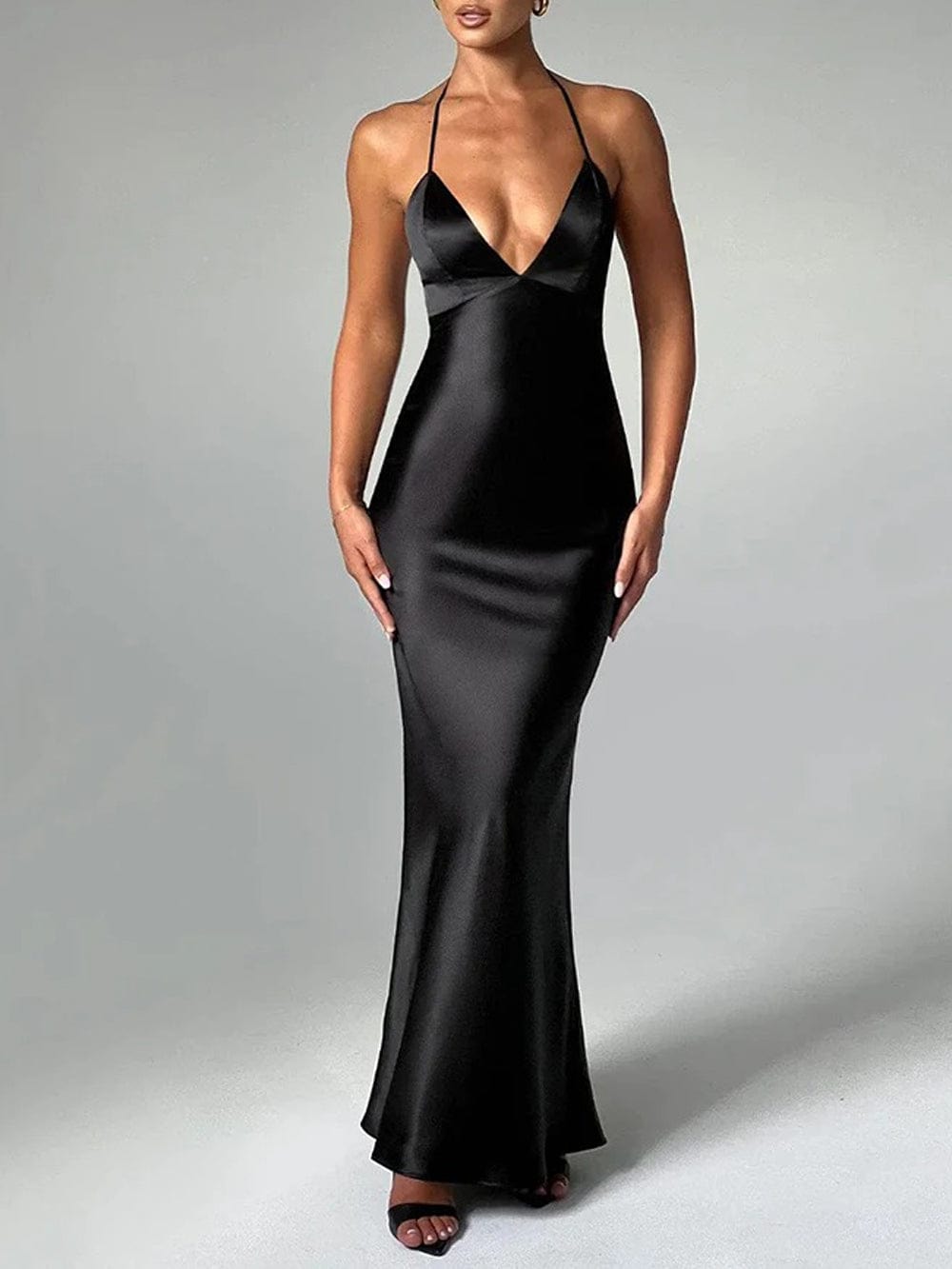 Bodycon Backless Maxi - Fashionpara