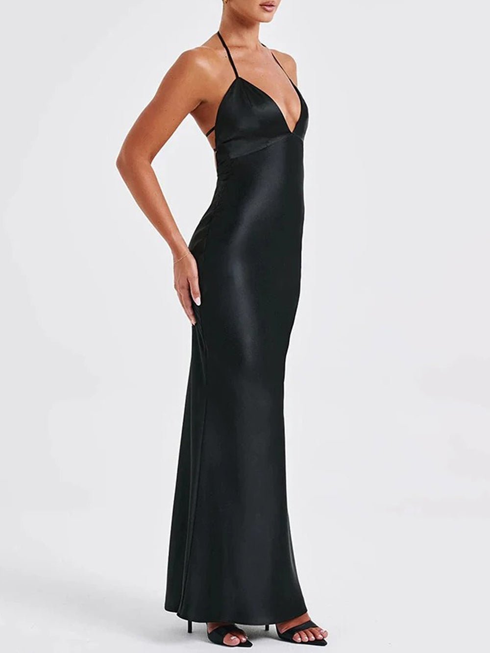 Bodycon Backless Maxi - Fashionpara