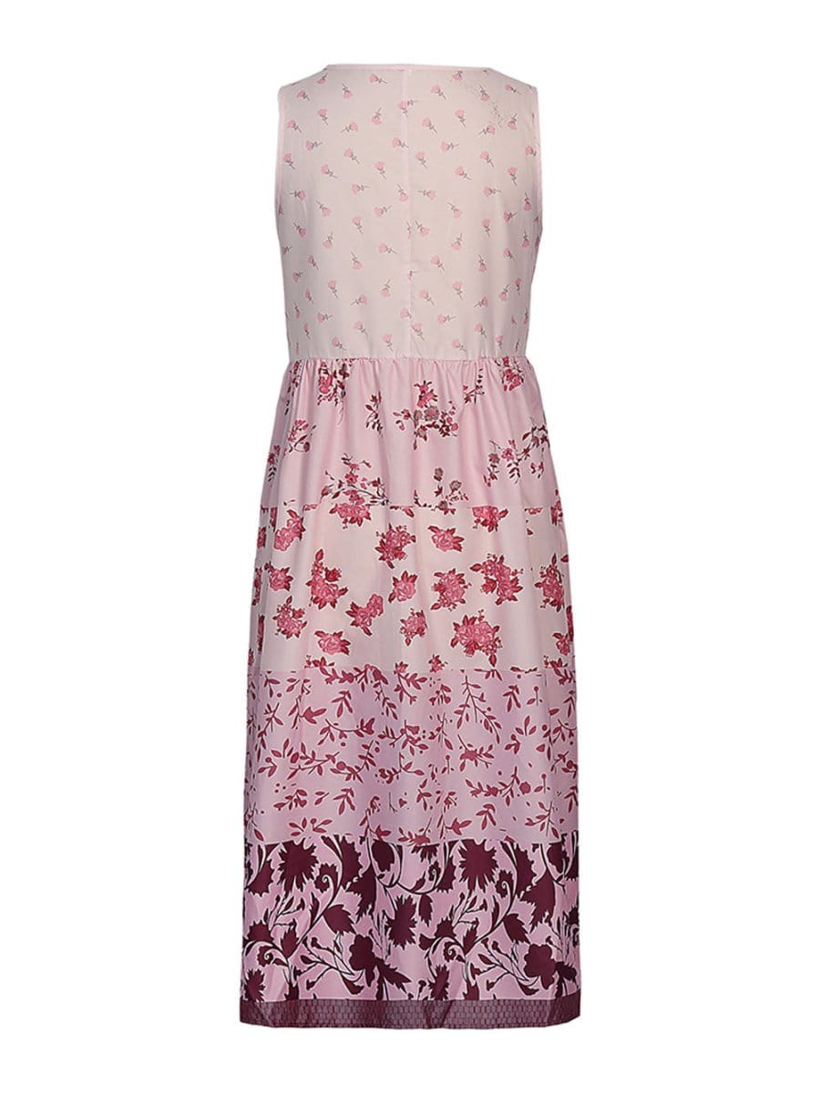 Sleeveless Midi Dress - Fashionpara