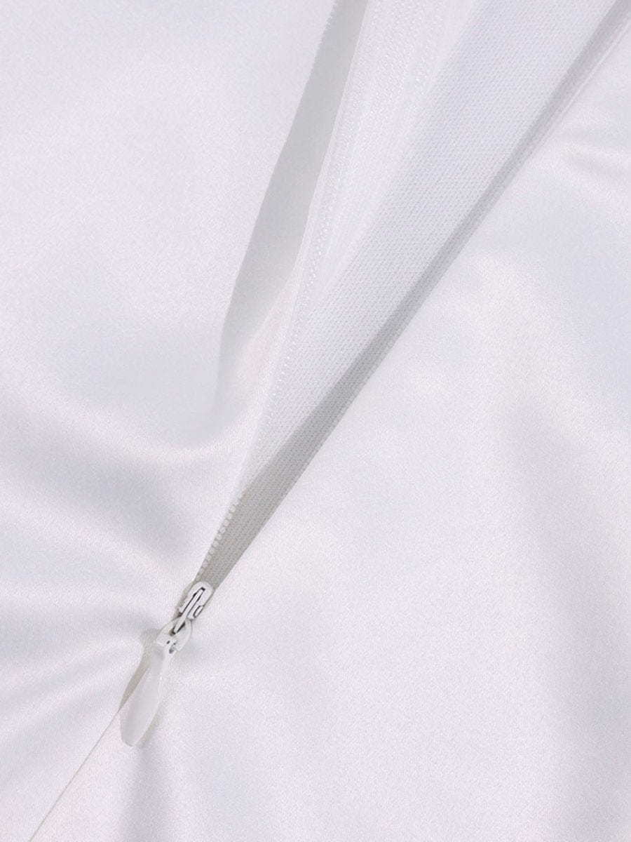 Backless Mini Dress - Fashionpara