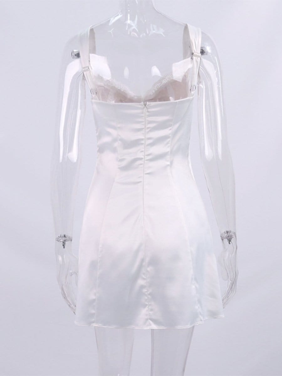 Backless Mini Dress - Fashionpara