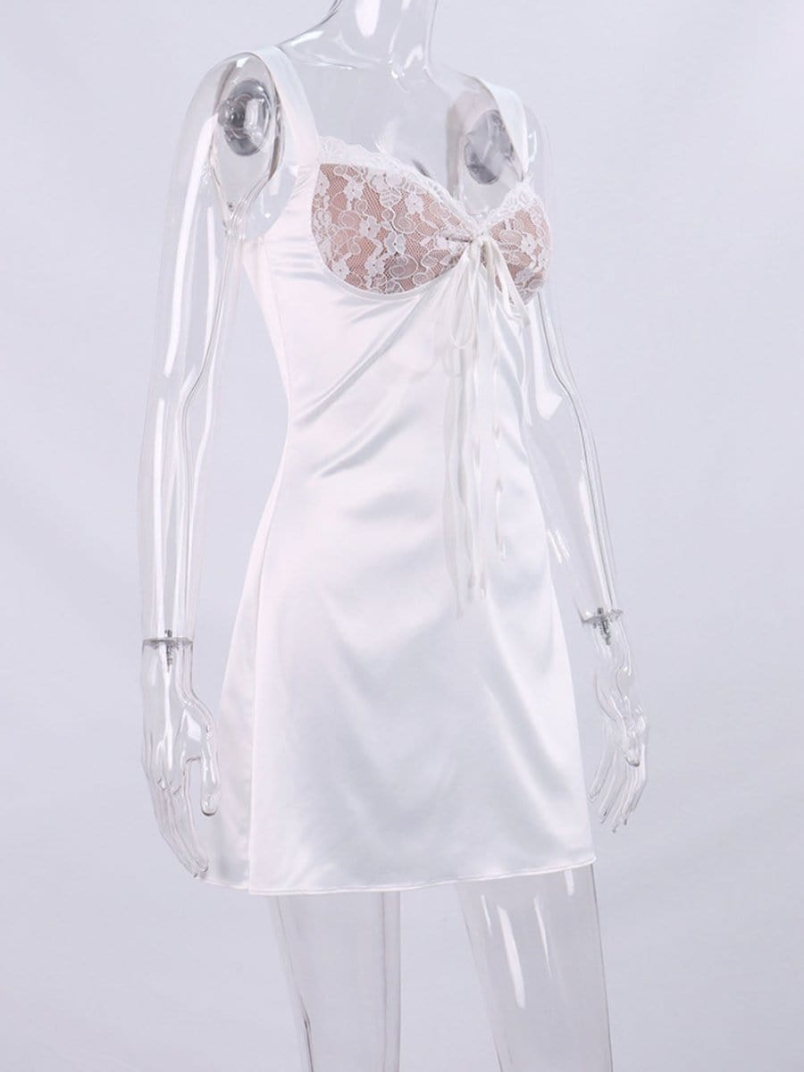 Backless Mini Dress - Fashionpara