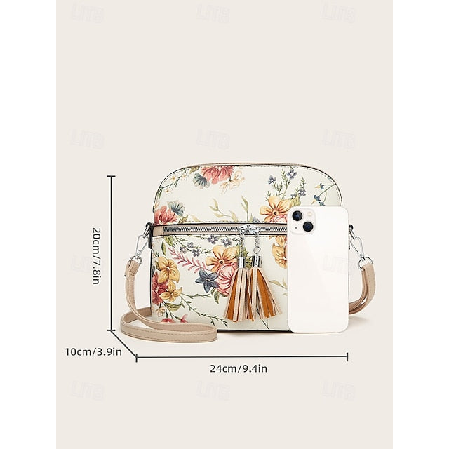 Crossbody Shoulder PU Leather Bag Bags Office