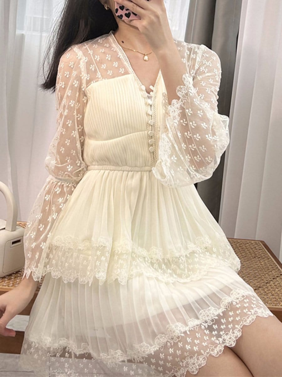 Lace Mini Dress