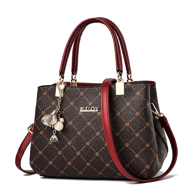 Men's PU Party Leather Bag Shoulder Handbag