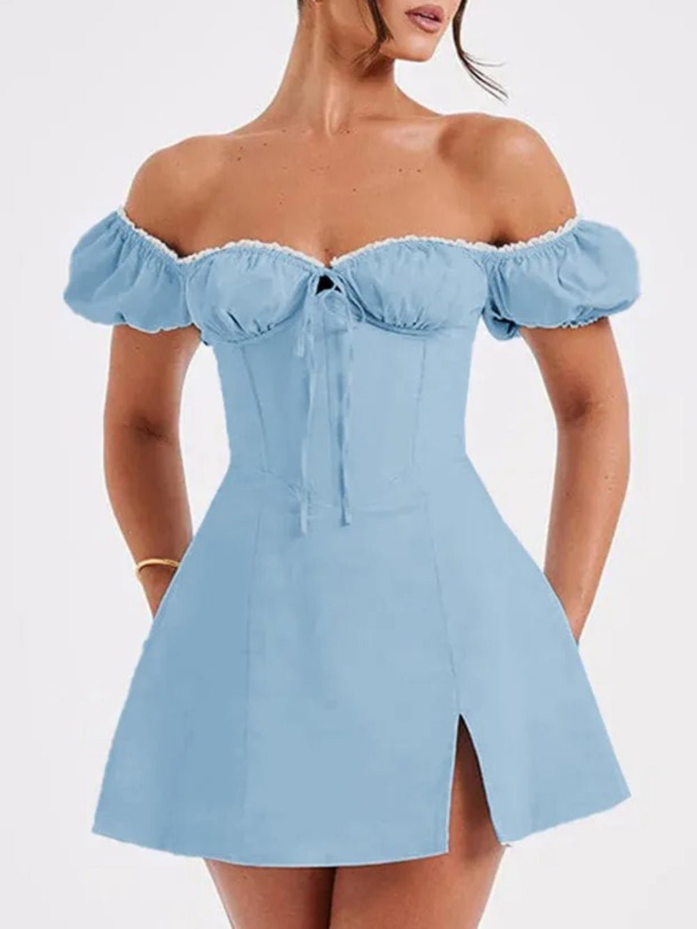 Off Shoulder Backless - Fashionpara