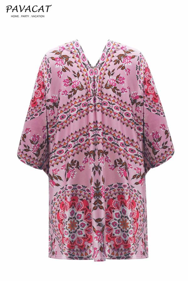 RadyRin Ethnic Irregular Short Cardigan for Effortless Style