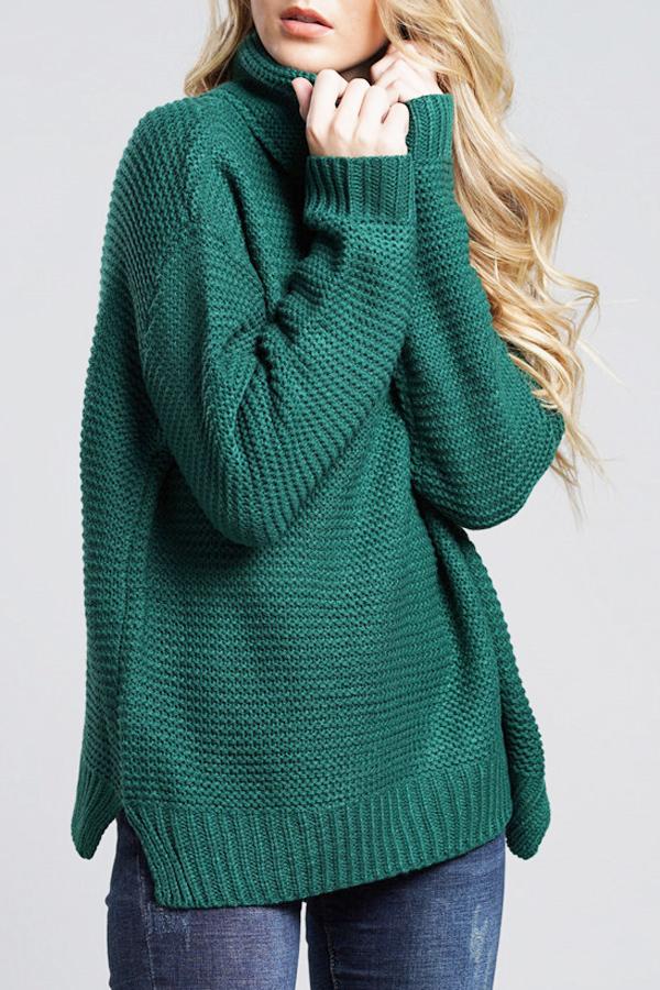 RadyRin Evergreen Knit Sweater for Timeless Style and Comfort