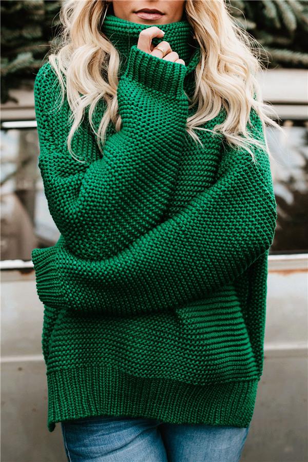 RadyRin Evergreen Knit Sweater for Timeless Style and Comfort