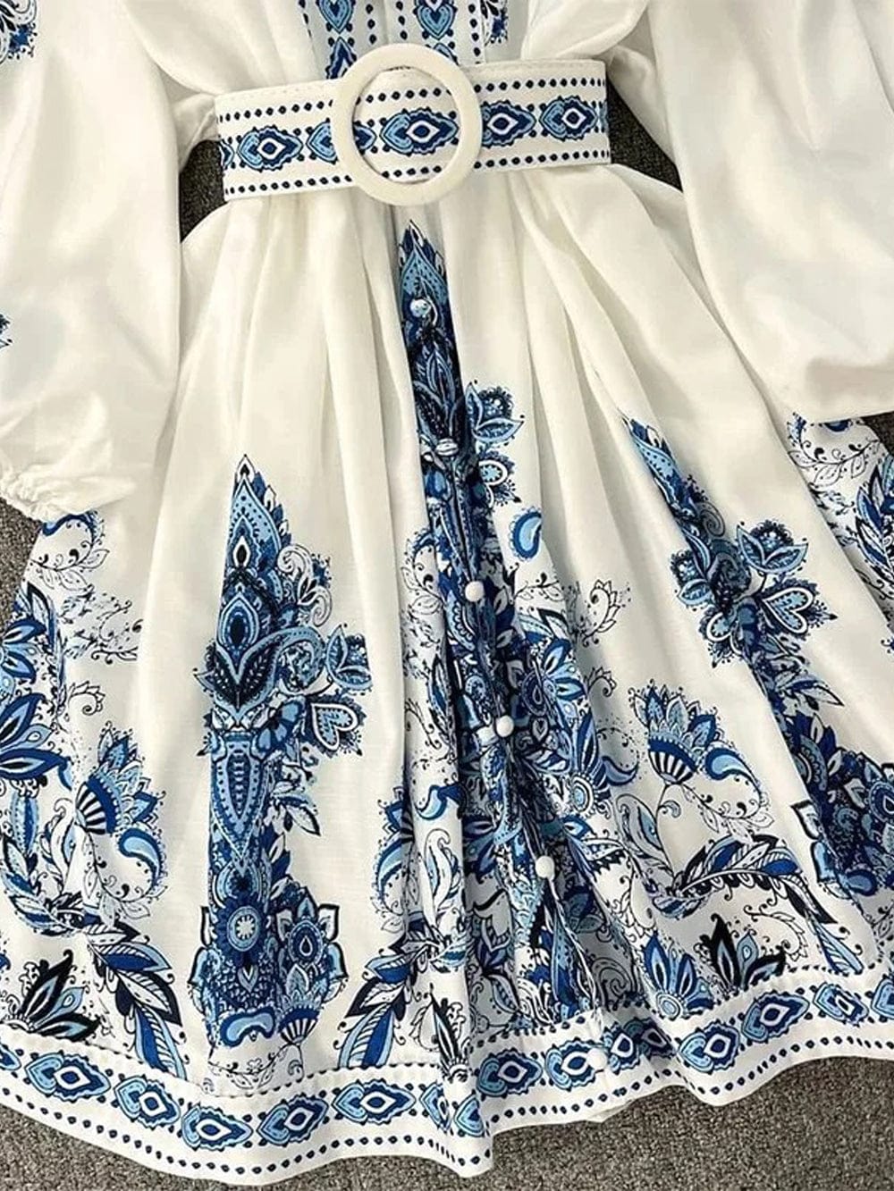 Belt Blue Midi - Fashionpara