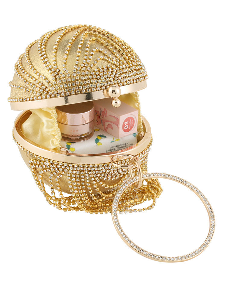 Round Diamond Party Bag