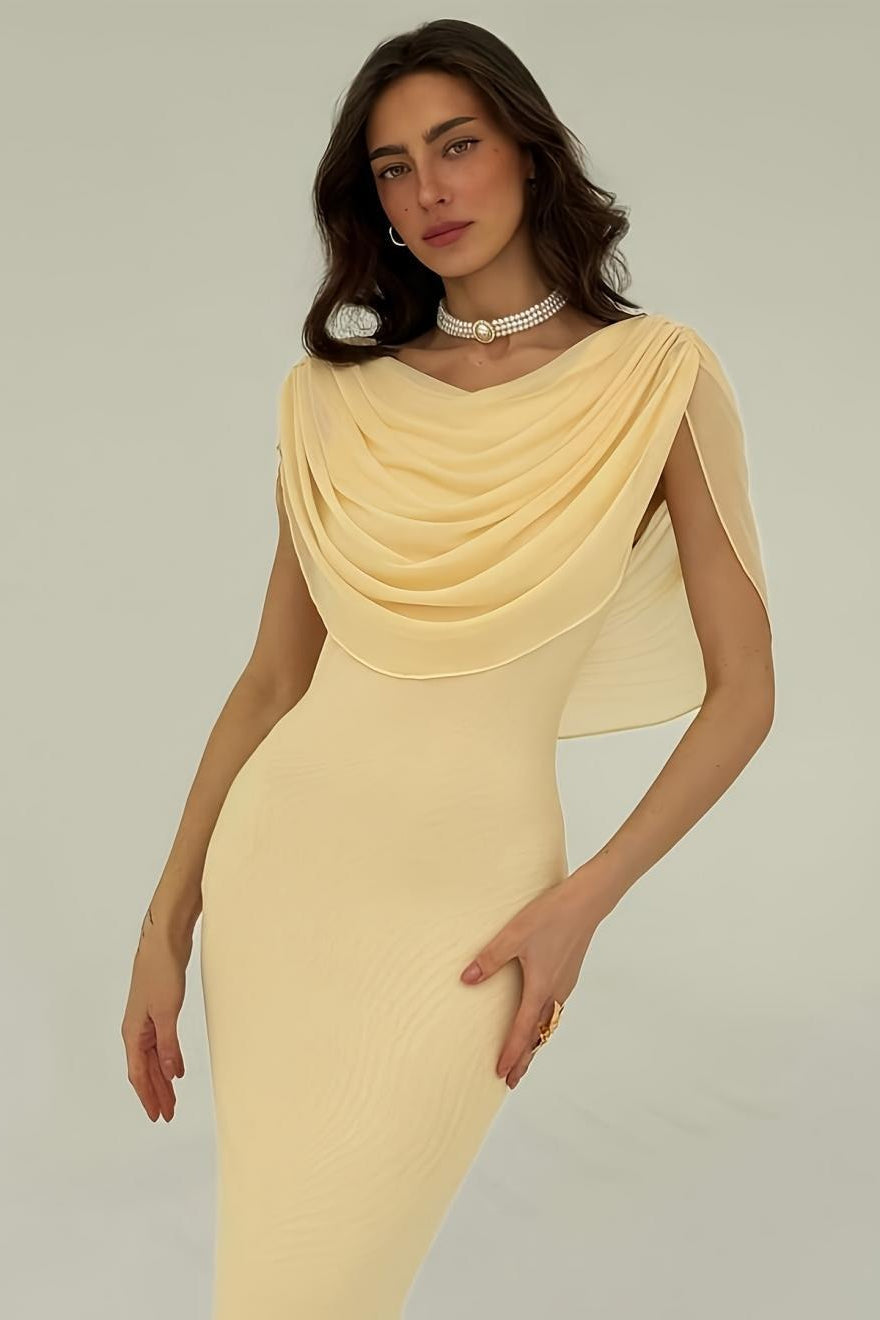 Draped Formal Dress