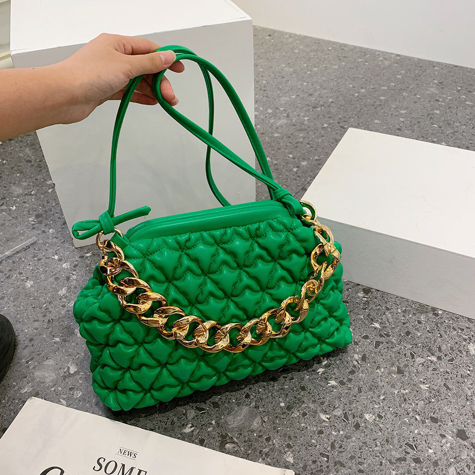 One-shoulder Chain Crossbody Bag