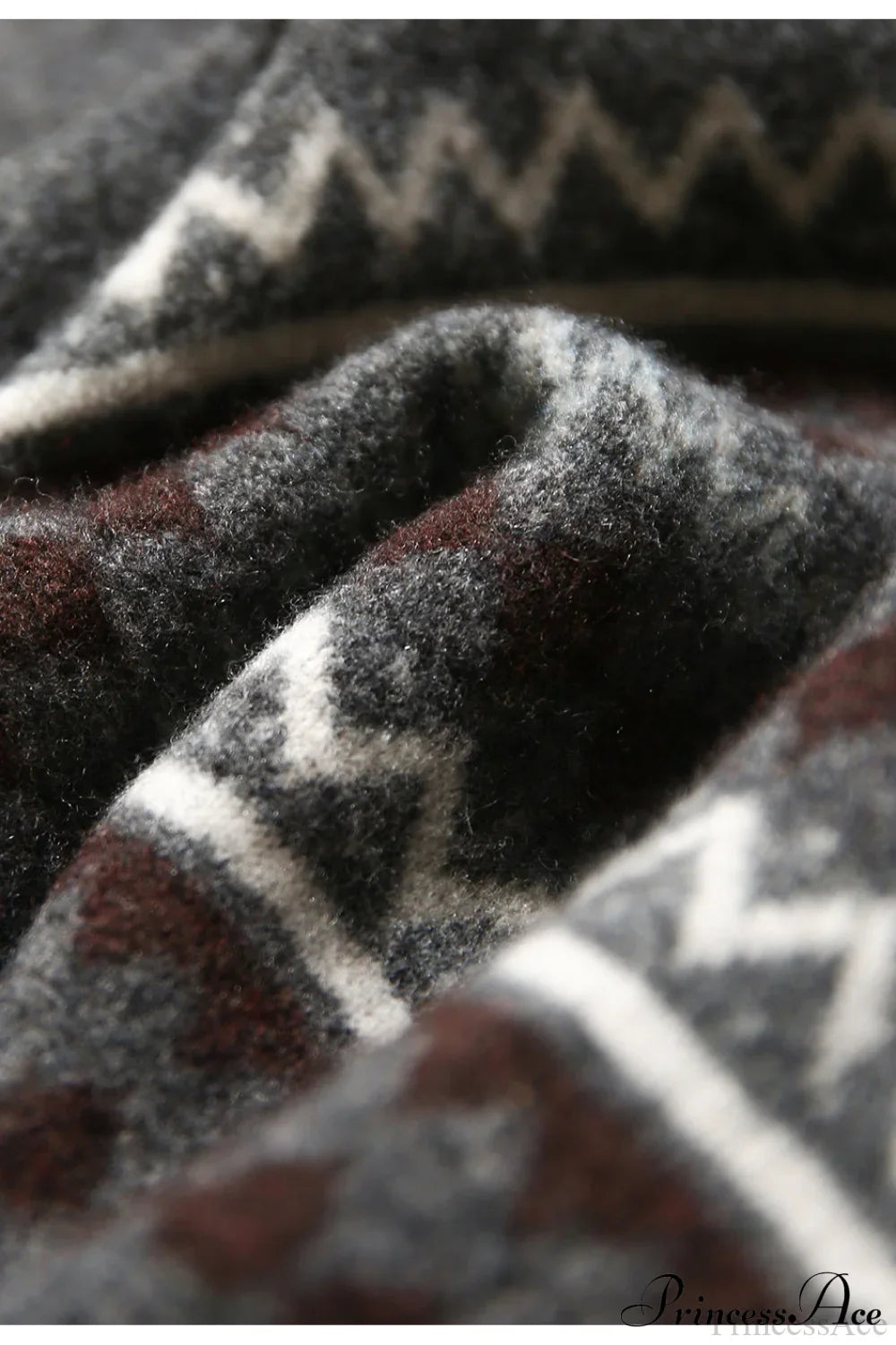 Plus Size Fair Isle Crewneck Sweater from PrincessAce