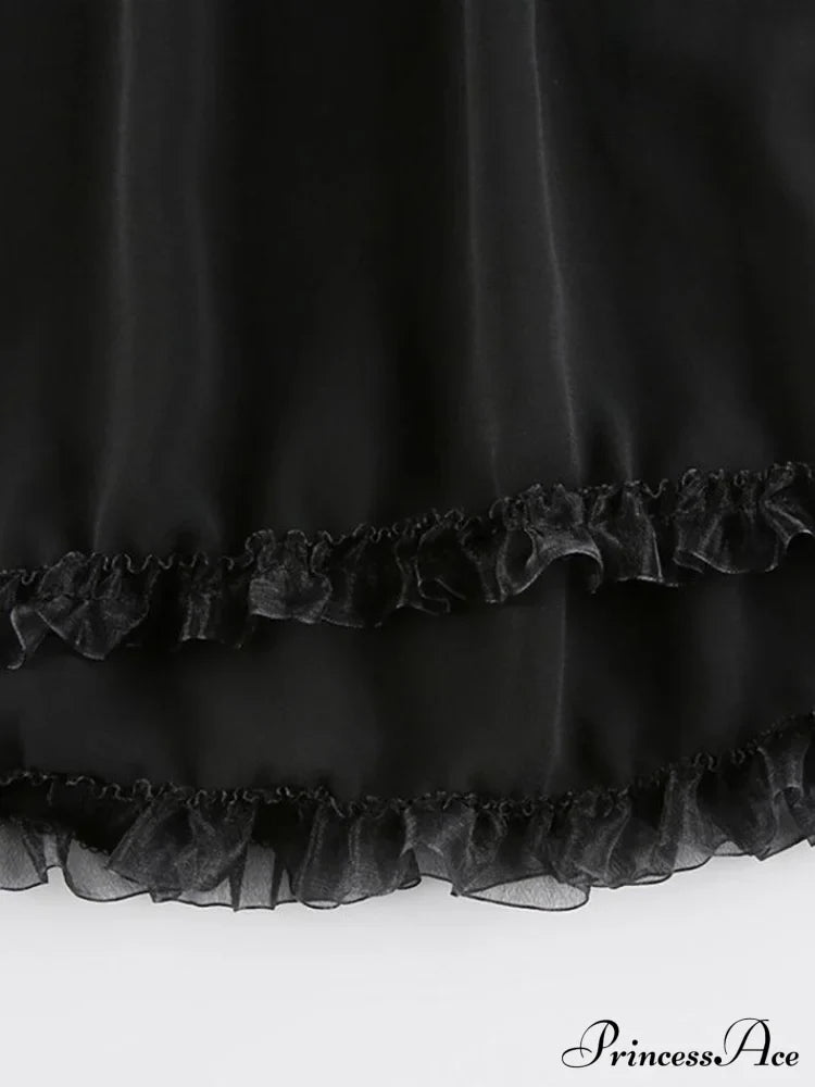 Fairy Vintage Graceful Printed Mini Skirt