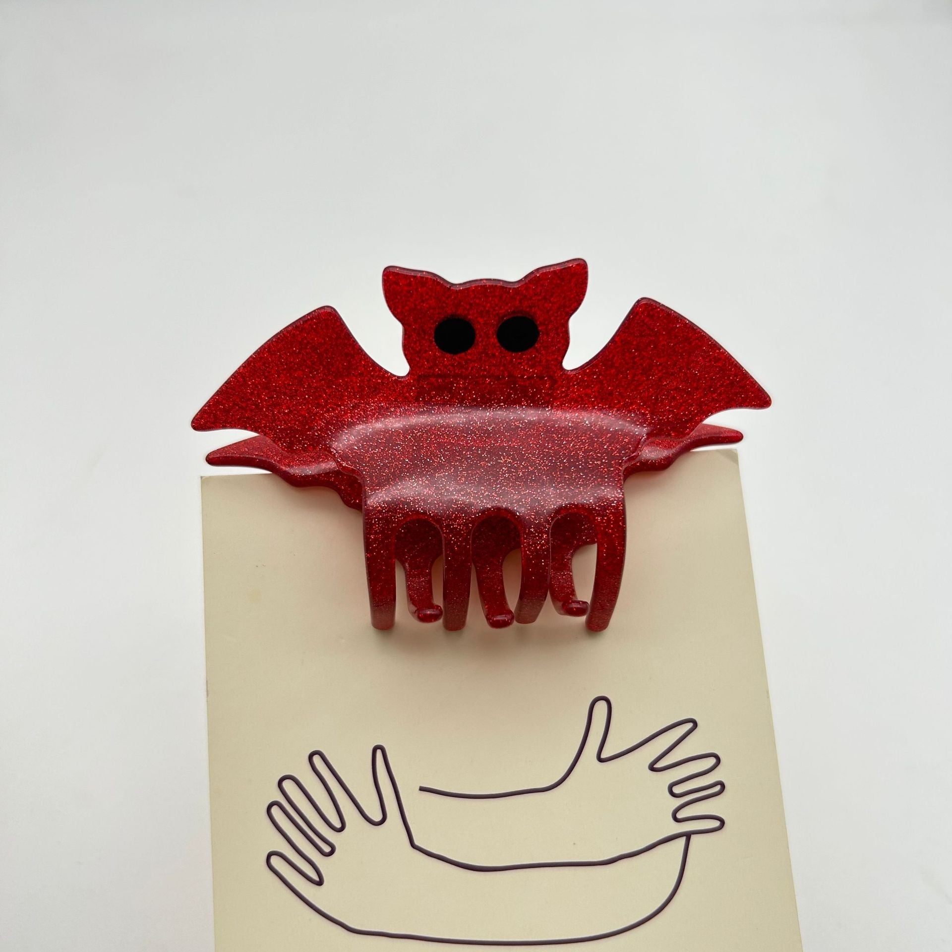 Halloween Bat Hair Clip