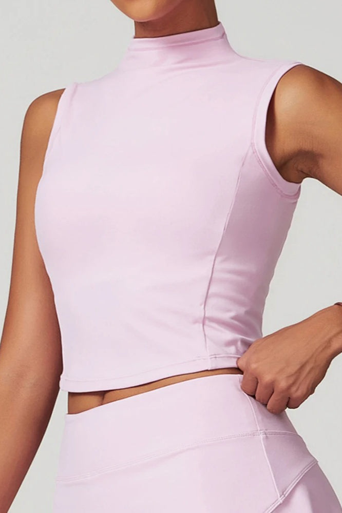 Yoga Fitness Tank Crop Top - Fashionpara