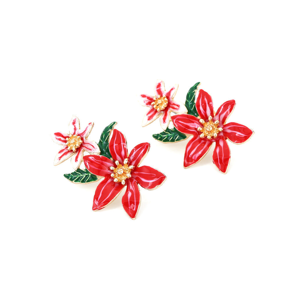 Peach Blossom Earrings