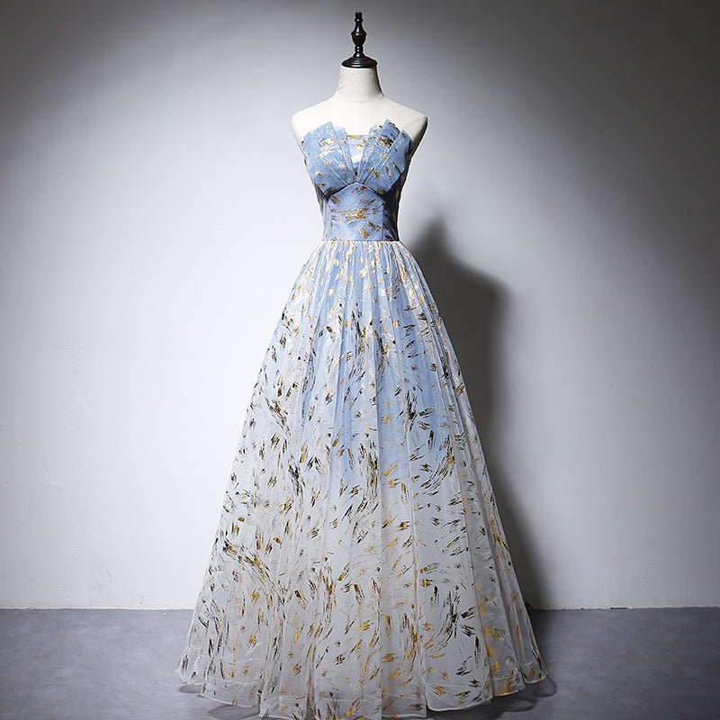 New style a line long evening dress prom dress - Fashionpara