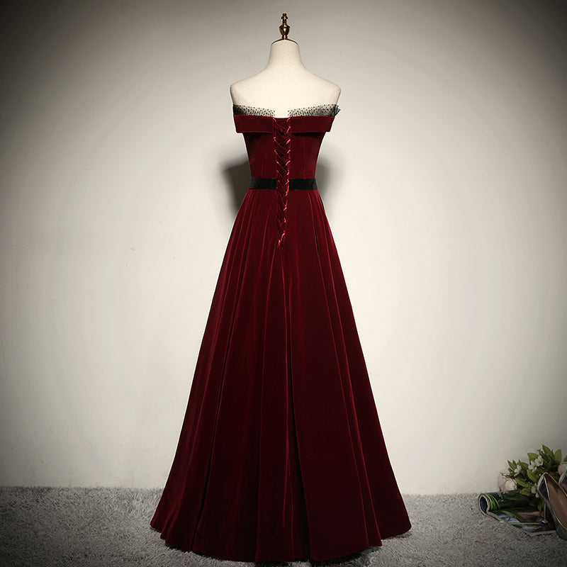 New style a line long evening dress prom dress - Fashionpara