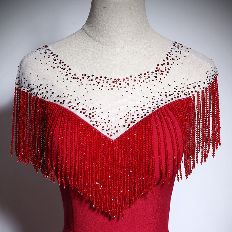 New style a line long evening dress prom dress - Fashionpara