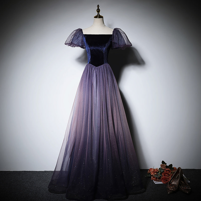 A-line bridesmaid dress evening dress new prom dress party gowns - Fashionpara