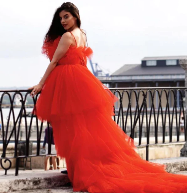 Prom Dress, Tulle Dresses, Formal Prom Dress - Fashionpara