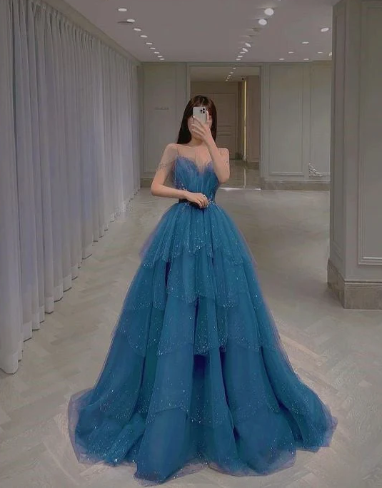 Elegant Long Prom Dresses, Long Formal Evening Dresses - Fashionpara