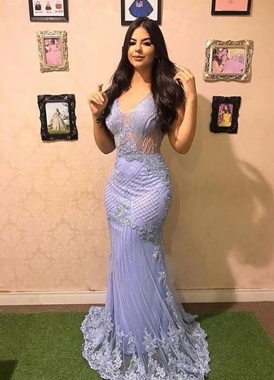 mermaid Prom Dresses, party Dance Dress - Fashionpara