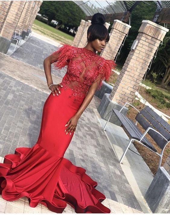 mermaid prom dresses evening gowns - Fashionpara