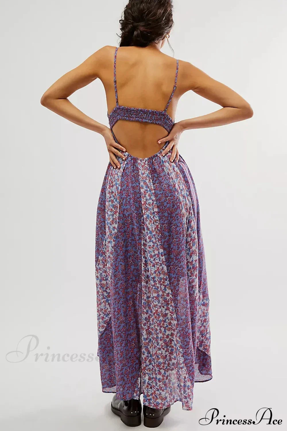 Fine Chiffon Floral Boho Dress