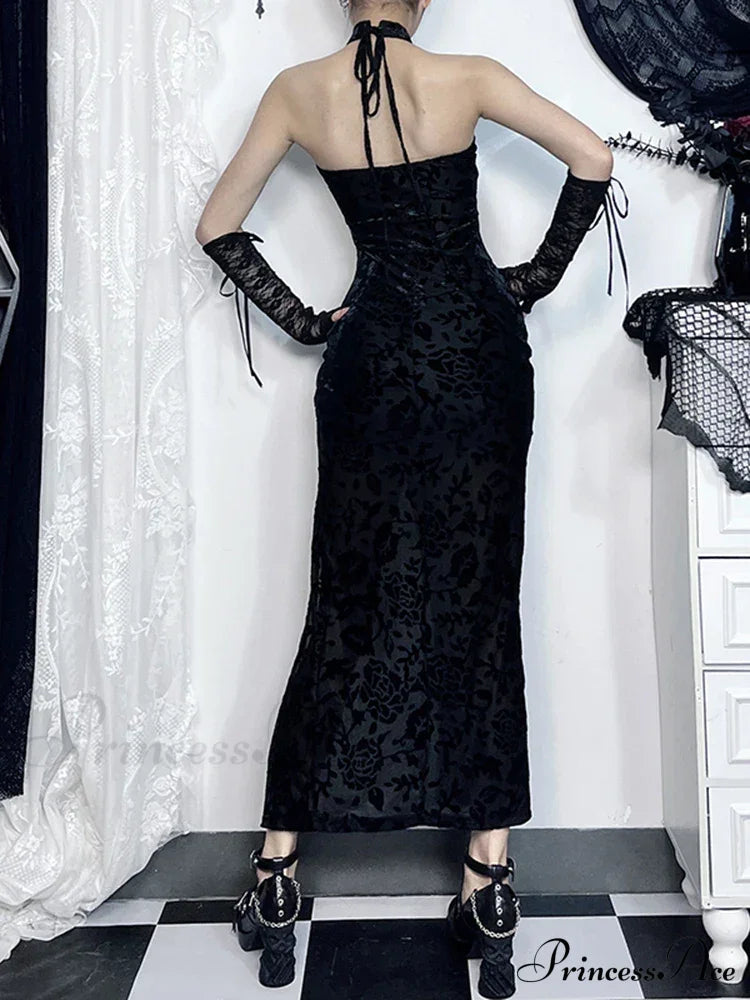 Flocking Cheongsam New Chinese Mandarin Collar Slim Fit Mini Modern Qipao Dress