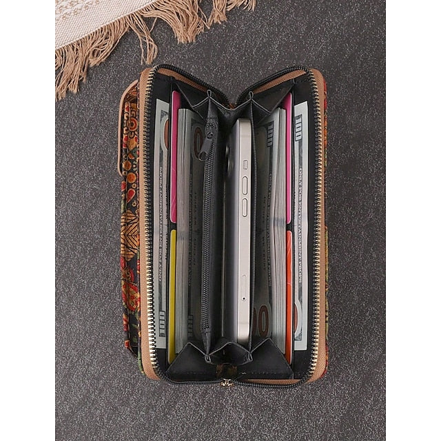 Vintage Bag with Phone Adjustable Crossbody Boho