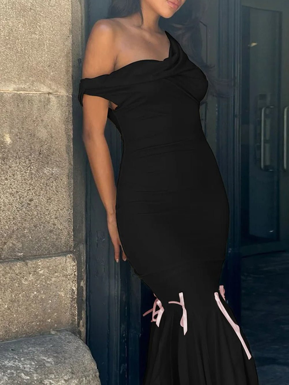 Backless Bodycon Midi - Fashionpara