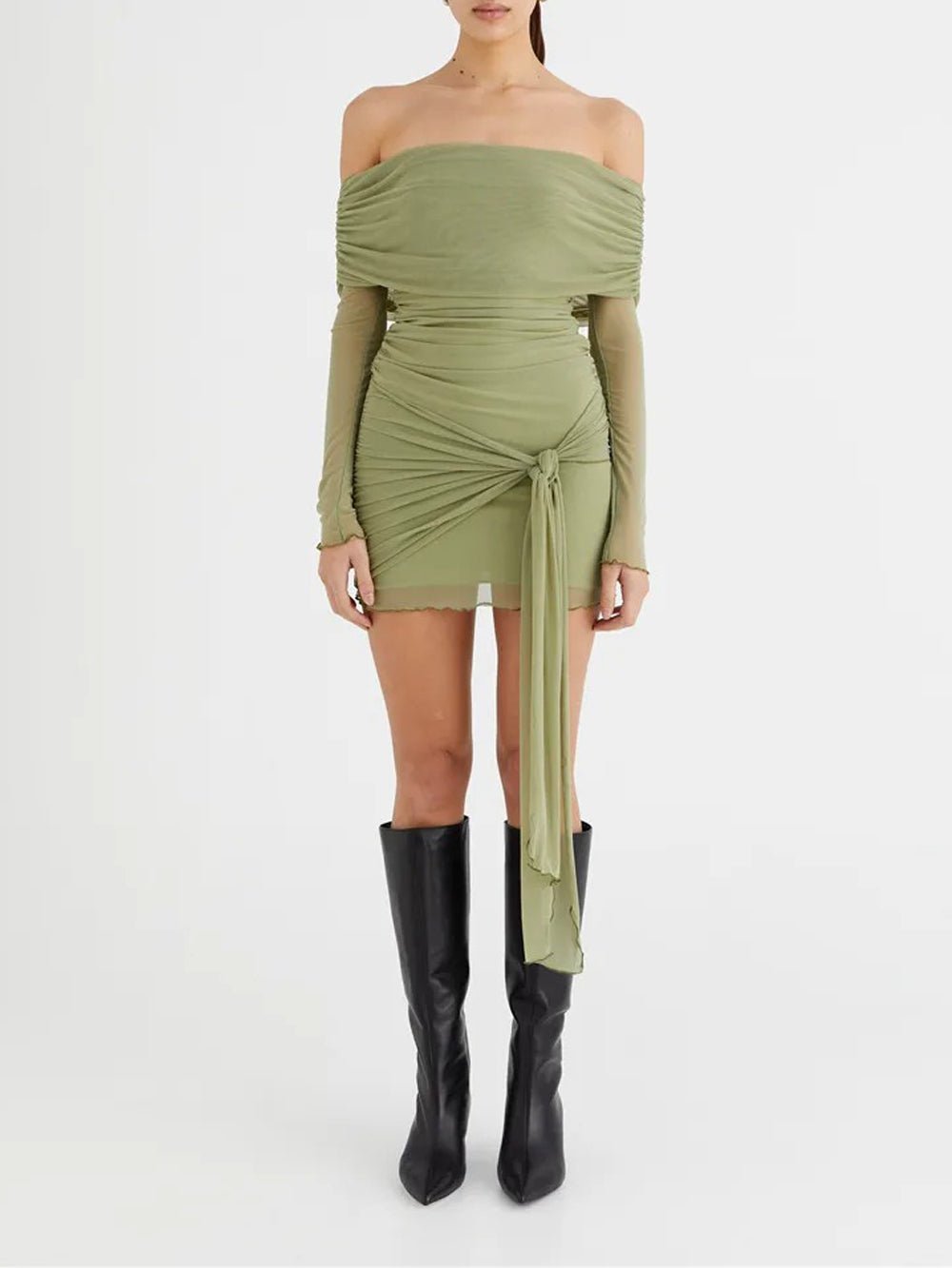 Off Shoulder Backless - Fashionpara