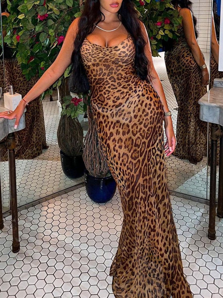 Bodycon Backless Maxi