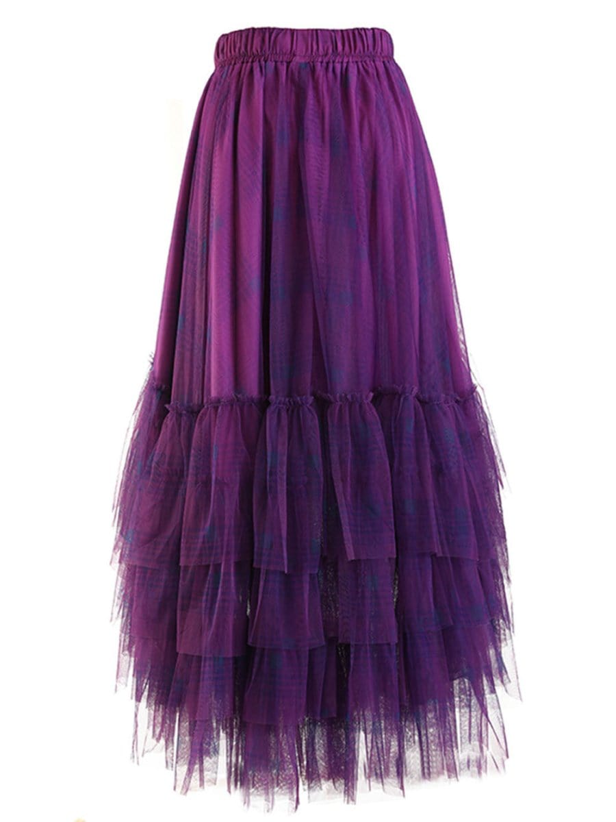 Asymmetrical Hem Skirt