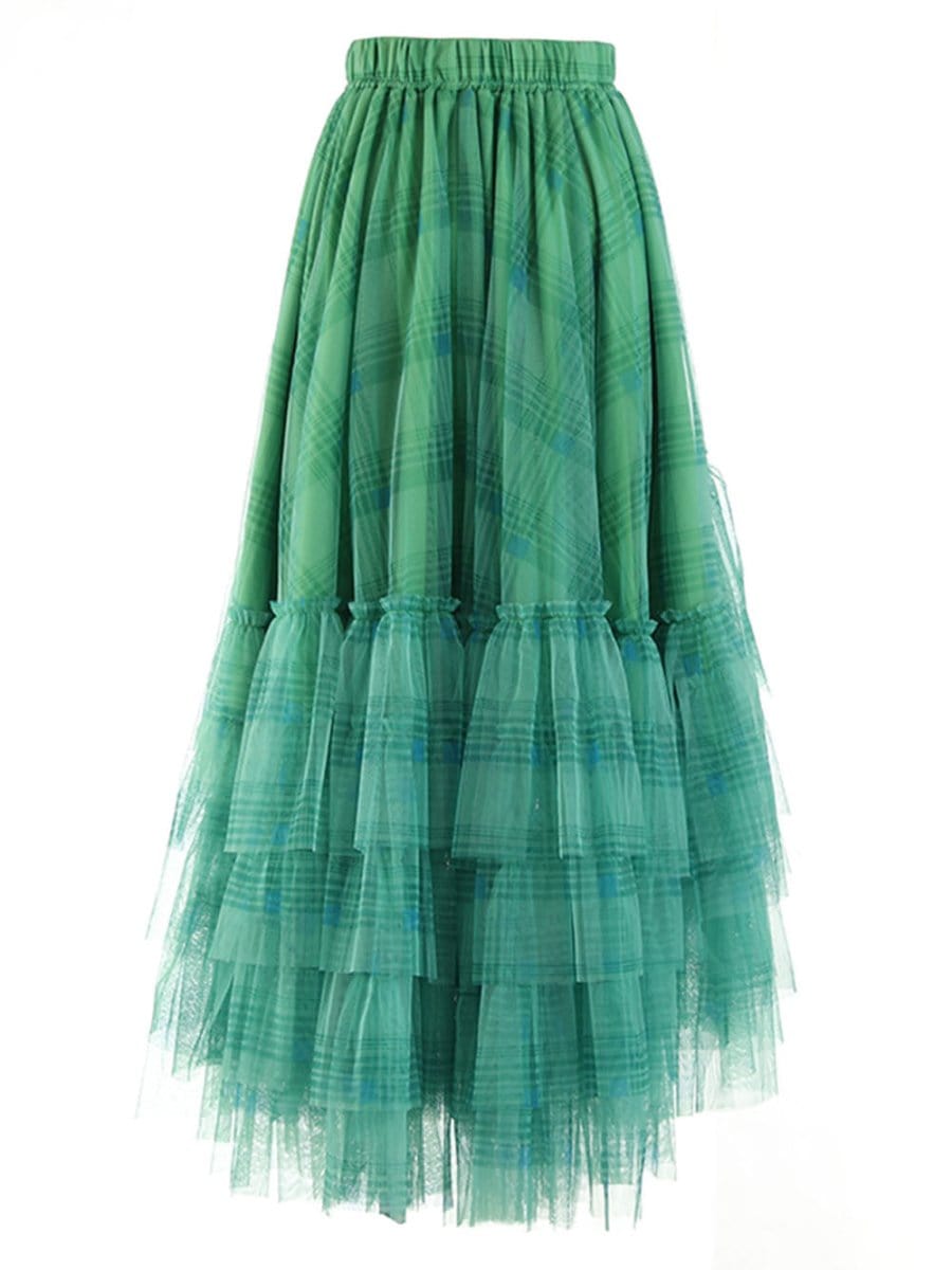 Asymmetrical Hem Skirt