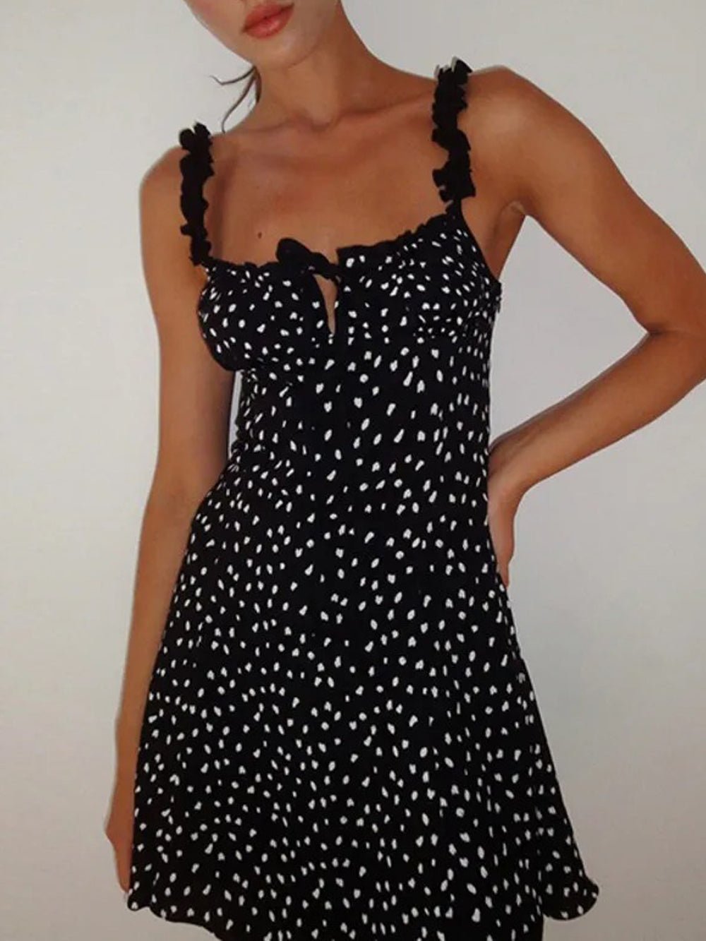 Backless Mini Dress - Fashionpara