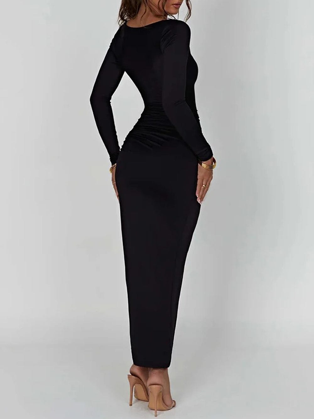 Bodycon Maxi Dress - Fashionpara